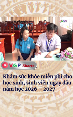 Khám sức khỏe miễn phí cho học sinh, sinh viên ngay đầu năm học 2026 – 2027 