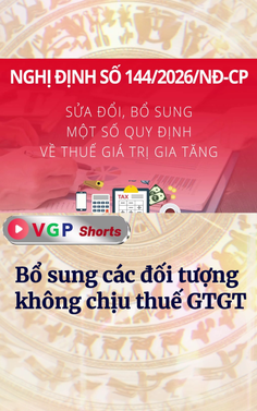 Bổ sung các đối tượng không chịu thuế GTGT