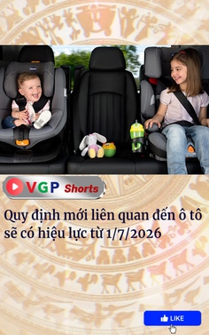 Quy định mới liên quan đến ô tô sẽ có hiệu lực từ 1/7/2026 