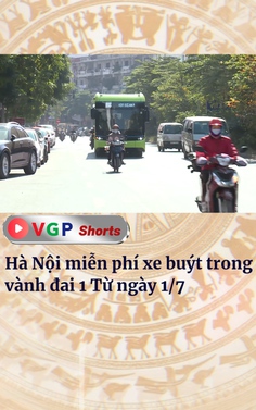 Hà Nội miễn phí xe buýt trong vành đai 1 từ ngày 1/7