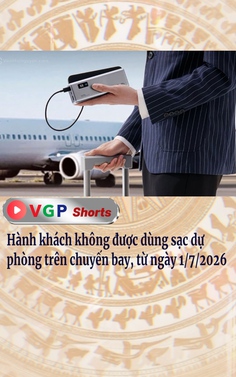 Hành khách không được dùng sạc dự phòng trên chuyến bay từ 1/7/2026