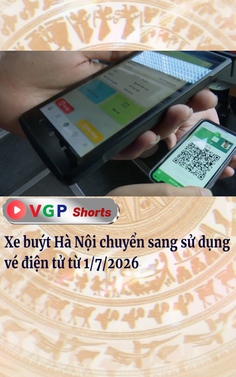 Xe buýt Hà Nội chuyển sang sử dụng vé điện tử từ 1/7/2026