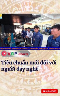 Tiêu chuẩn mới đối với người dạy nghề