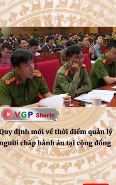 Quy định mới về thời điểm quản lý người chấp hành án tại cộng đồng