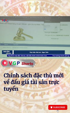 Chính sách đặc thù mới về đấu giá tài sản trực tuyến