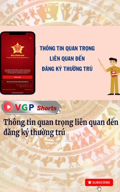 Thông tin quan trọng liên quan đến đăng ký thường trú