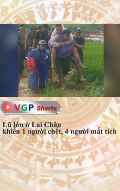 Lũ lớn ở Lai Châu khiến 1 người chết, 4 người mất tích