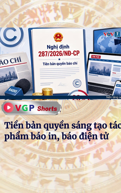 Tiền bản quyền sáng tạo tác phẩm báo in, báo điện tử