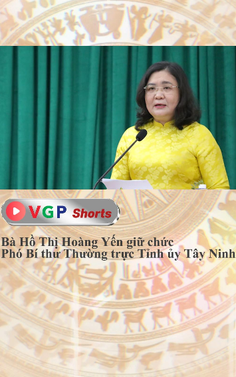 Bà Hồ Thị Hoàng Yến giữ chức Phó Bí thư Thường trực Tỉnh ủy Tây Ninh