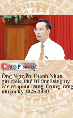 Ông Nguyễn Thanh Nhàn giữ chức Phó Bí thư Đảng ủy các cơ quan Đảng Trung ương nhiệm kỳ 2025-2030