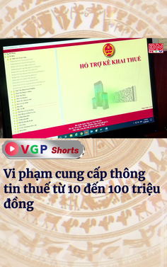 Vi phạm cung cấp thông tin thuế từ 10 đến 100 triệu đồng