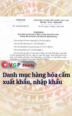 Danh mục hàng hóa cấm xuất khẩu, cấm nhập khẩu