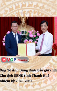 Ông Tô Anh Dũng được bầu giữ chức Chủ tịch UBND tỉnh Thanh Hoá nhiệm kỳ 2026-2031