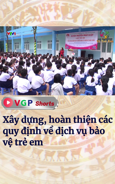Xây dựng, hoàn thiện các quy định về dịch vụ bảo vệ trẻ em