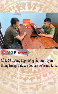 Xử lý 63 trường hợp tương tác, lan truyền thông tin bịa đặt, xấu độc của đối tượng Lê Trung Khoa