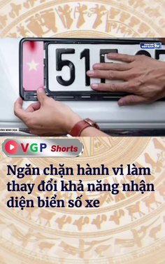 Ngăn chặn hành vi làm thay đổi khả năng nhận diện biển số xe