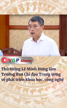 Thủ tướng Lê Minh Hưng làm Trưởng Ban Chỉ đạo Trung ương về phát triển khoa học, công nghệ 0k