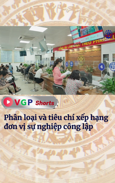 Phân loại và tiêu chí xếp hạng đơn vị sự nghiệp công lập