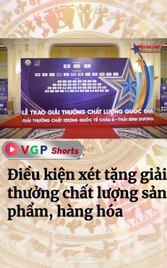 Điều kiện xét tặng giải thưởng chất lượng sản phẩm, hàng hóa