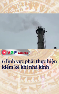 06 lĩnh vực phải thực hiện kiểm kê khí nhà kính
