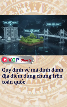 Quy định về mã định danh địa điểm dùng chung trên toàn quốc