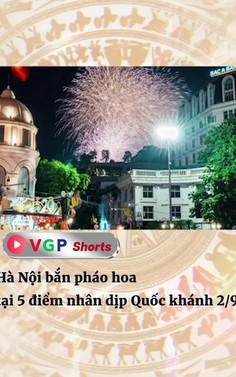 Hà Nội bắn pháo hoa tại 5 điểm nhân dịp Quốc khánh 2/9