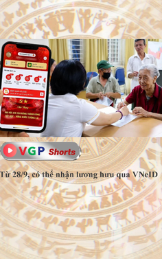 Từ 28/9, có thể nhận lương hưu qua VNeID
