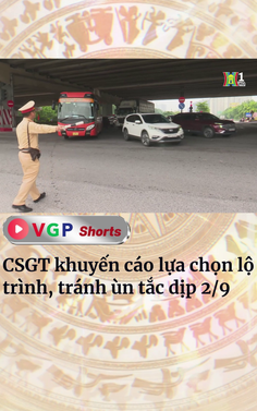 CSGT khuyến cáo lựa chọn lộ trình, tránh ùn tắc dịp 2/9