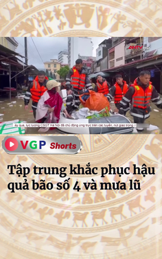 Tập trung khắc phục hậu quả bão số 4 và mưa lũ