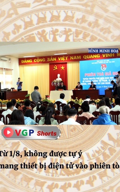 Từ 1/8, không được tự ý mang thiết bị điện tử vào phiên tòa