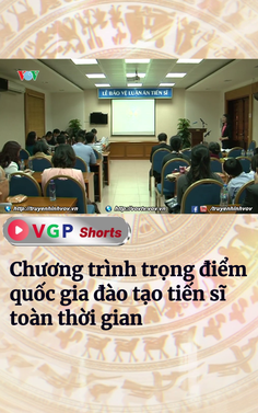 Chương trình trọng điểm quốc gia đào tạo tiến sĩ toàn thời gian