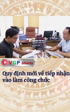 Quy định mới về tiếp nhận vào làm công chức 
