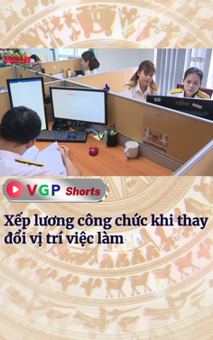 Xếp lương công chức khi thay đổi vị trí việc làm