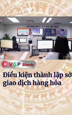 Điều kiện thành lập sở giao dịch hàng hóa