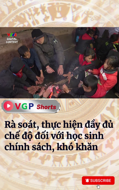Rà soát, thực hiện đầy đủ chế độ đối với học sinh chính sách, khó khăn