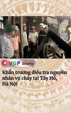 Khẩn trương điều tra nguyên nhân vụ cháy tại Tây Hồ, Hà Nội