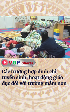 Các trường hợp đình chỉ tuyển sinh, hoạt động giáo dục đối với trường mầm non