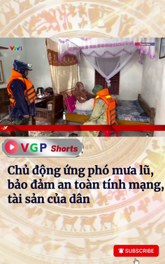 Chủ động ứng phó mưa lũ, bảo đảm an toàn tính mạng, tài sản của dân