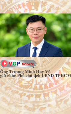 Ông Trương Minh Huy Vũ giữ chức Phó chủ tịch UBND TPHCM