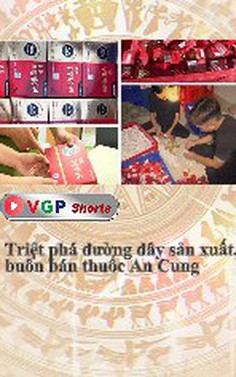 Triệt phá đường dây sản xuất, buôn bán thuốc An Cung 