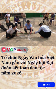 Tổ chức Ngày Văn hóa Việt Nam gắn với Ngày hội Đại đoàn kết toàn dân tộc năm 2026