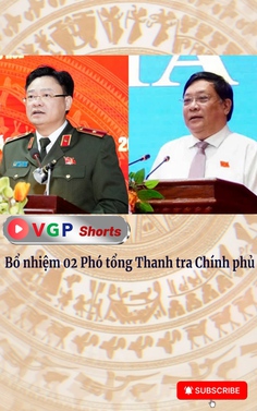 Bổ nhiệm 02 Phó tổng Thanh tra Chính phủ