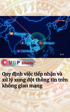 Quy định việc tiếp nhận và xử lý xung đột thông tin trên không gian mạng