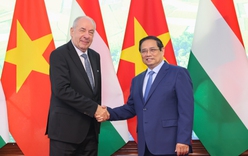 Thủ tướng Phạm Minh Chính hội kiến Tổng thống Hungary