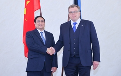 Thủ tướng Phạm Minh Chính hội kiến Chủ tịch Quốc hội Estonia