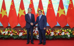 Thủ tướng Phạm Minh Chính hội kiến Ủy viên trưởng Nhân đại Toàn quốc Trung Quốc