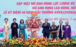 Thủ tướng gặp mặt các nữ Anh hùng Lực lượng vũ trang nhân dân, nữ Anh hùng lao động, nữ tướng