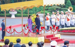 Thủ tướng Phạm Minh Chính chủ trì lễ đón Thủ tướng Vương quốc Thái Lan thăm Việt Nam