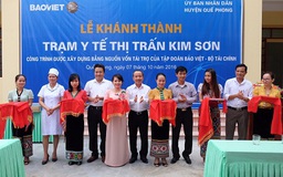 Bảo Việt hỗ trợ 4,9 tỷ đồng xây trạm y tế ở Nghệ An