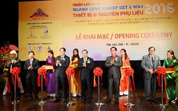 Khai mạc Triển lãm quốc tế ngành công nghiệp dệt may 2016